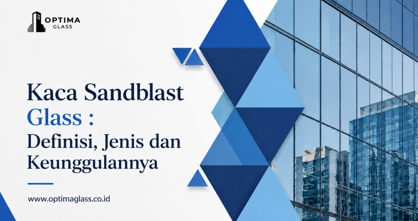 Kaca Sandblast Glass: Definisi, Jenis dan Keunggulannya