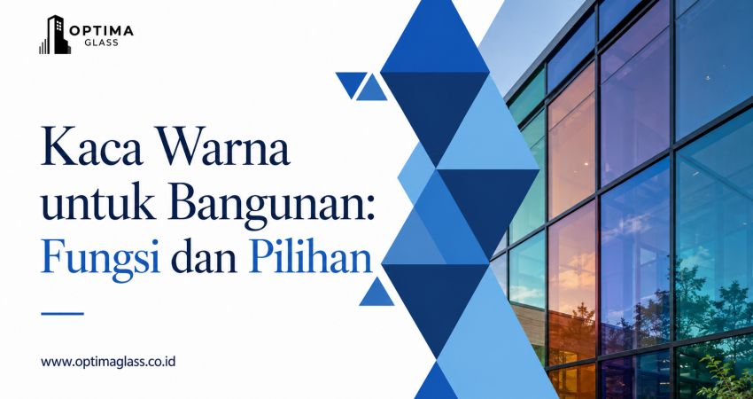 Kaca Warna untuk Bangunan: Fungsi dan Pilihan