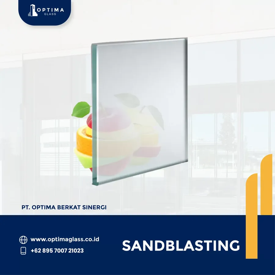 Sandblasting Glass Optima Glass